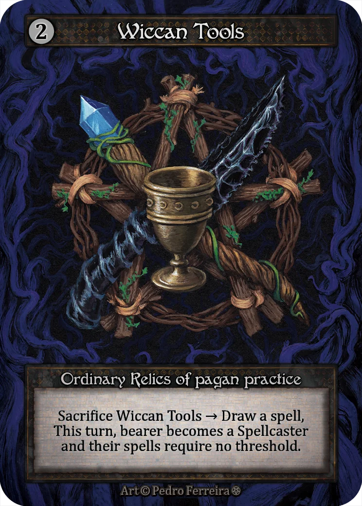 Wiccan Tools card image