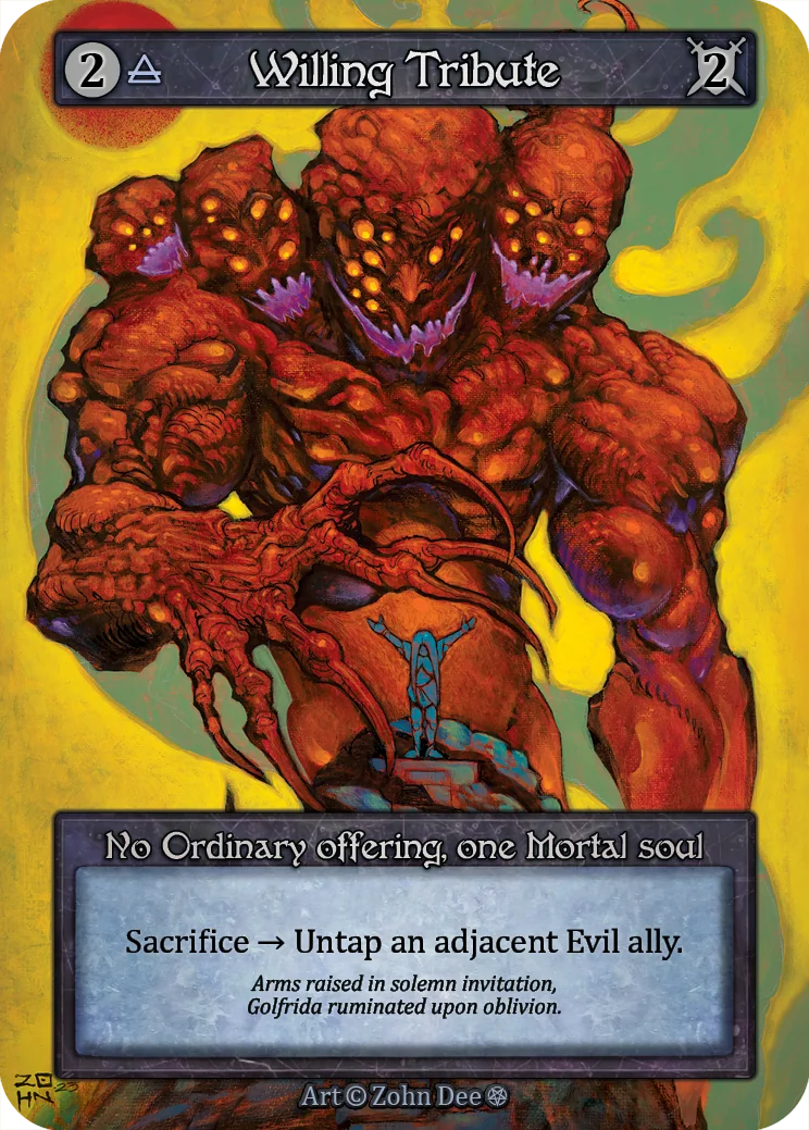 Willing Tribute card image