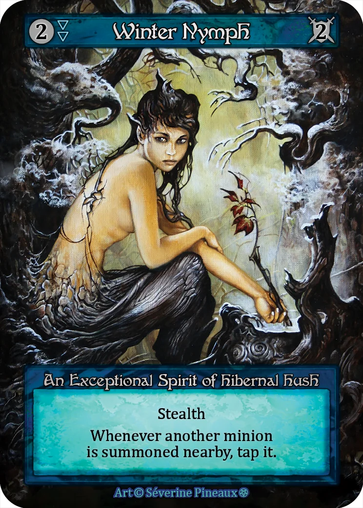 Winter Nymph card image