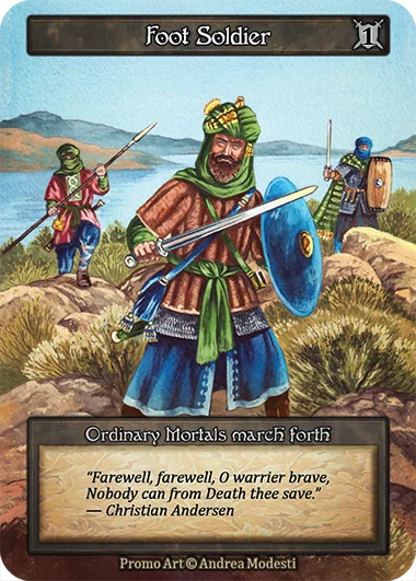 Foot Soldier (Saracen) card image